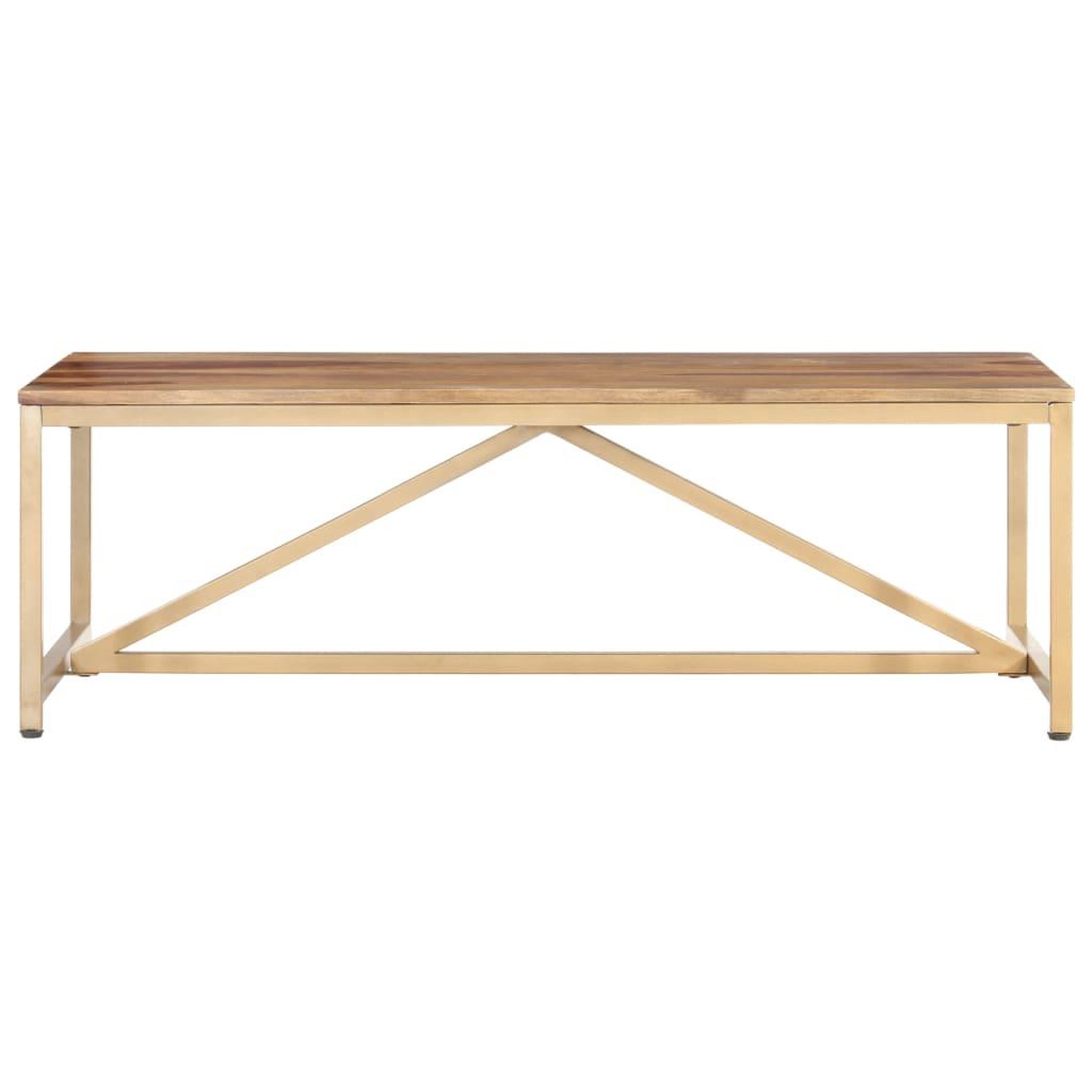 Voir la diapositive 2 : VIDAXL Table basse 120x60x40 cm Bois massif