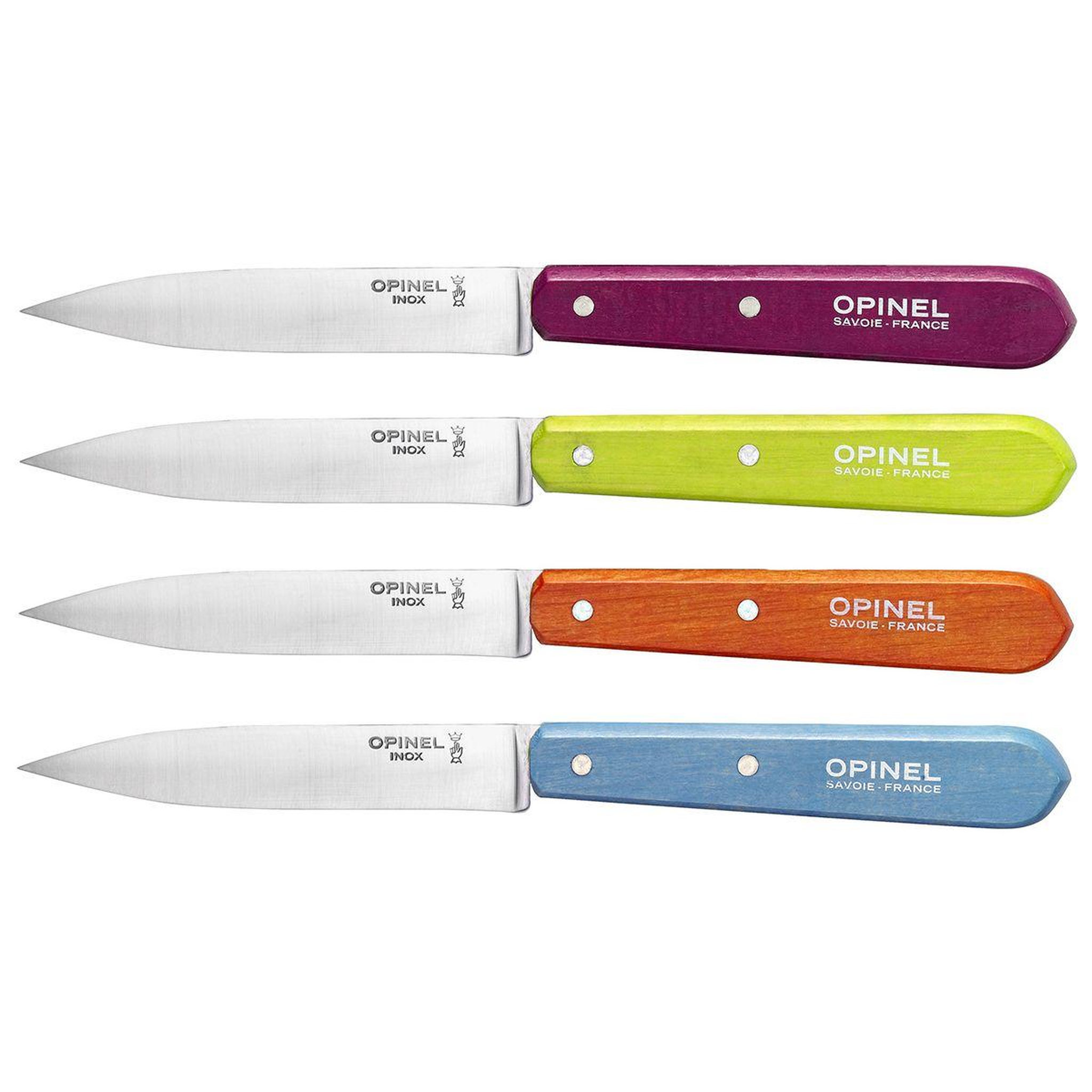 Voir la diapositive 2 : Opinel Set de couteaux No112 4 couteaux d'office
