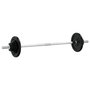 Voir la diapositive 4 : VIDAXL Ensemble d'halteres avec plaques 30 kg fonte