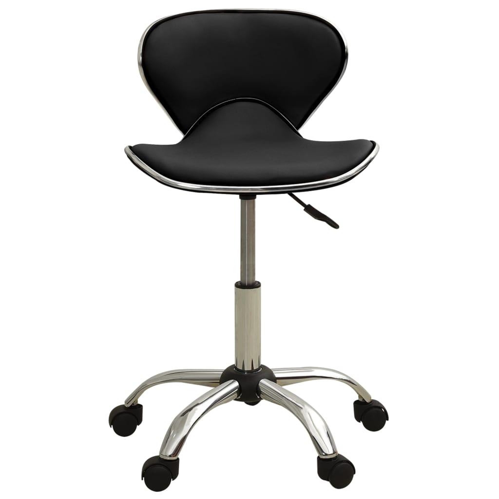 Voir la diapositive 2 : VIDAXL Chaise de bureau Noir Similicuir