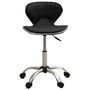 Voir la diapositive 2 : VIDAXL Chaise de bureau Noir Similicuir