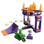 LEGO City 60359 - Le défi de cascade : le tremplin, Jouet 2-en-1 avec Moto Dinosaure et Cascadeur, Cadeau Anniversaire Enfants