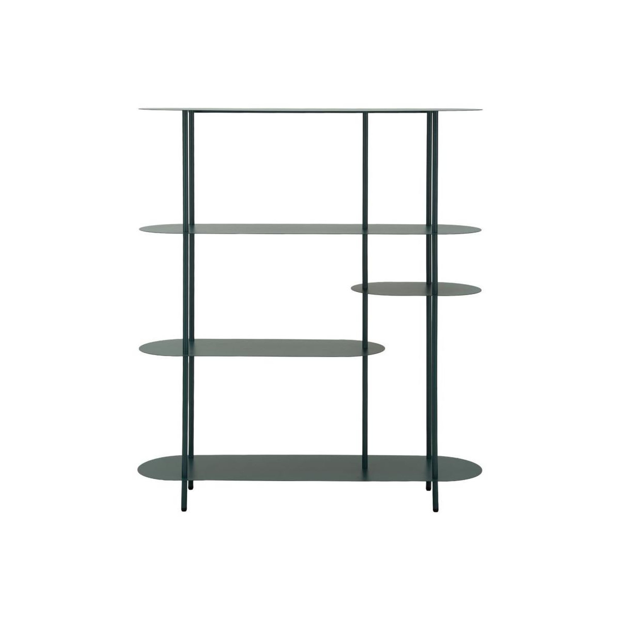 Voir la diapositive 2 : Paris Prix Étagère design 5 niveaux  saturn  139cm bleu
