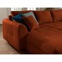 Voir la diapositive 5 : LISA DESIGN Rune - canapé panoramique - avec pouf d'appoint - 7 places - style scandinave - droit