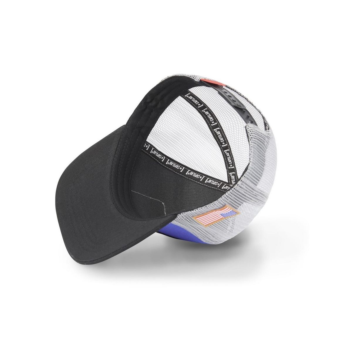 CAPSLAB Casquette Nasa filet blanc