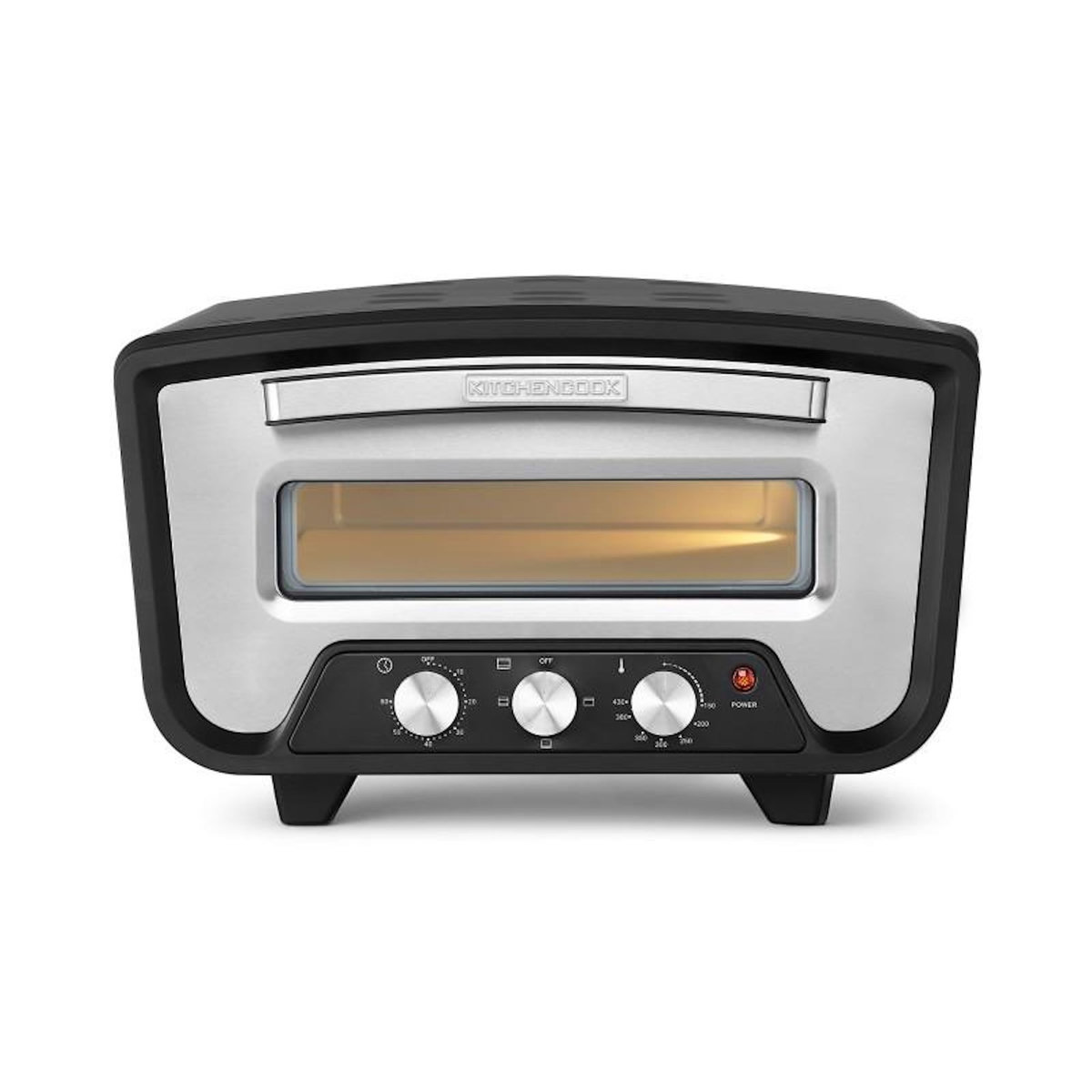 KITCHENCOOK Kitchencook - K Pizza Lite - Four à Pizza électrique - Cuisson 3 Minutes - 2200w - 430°c