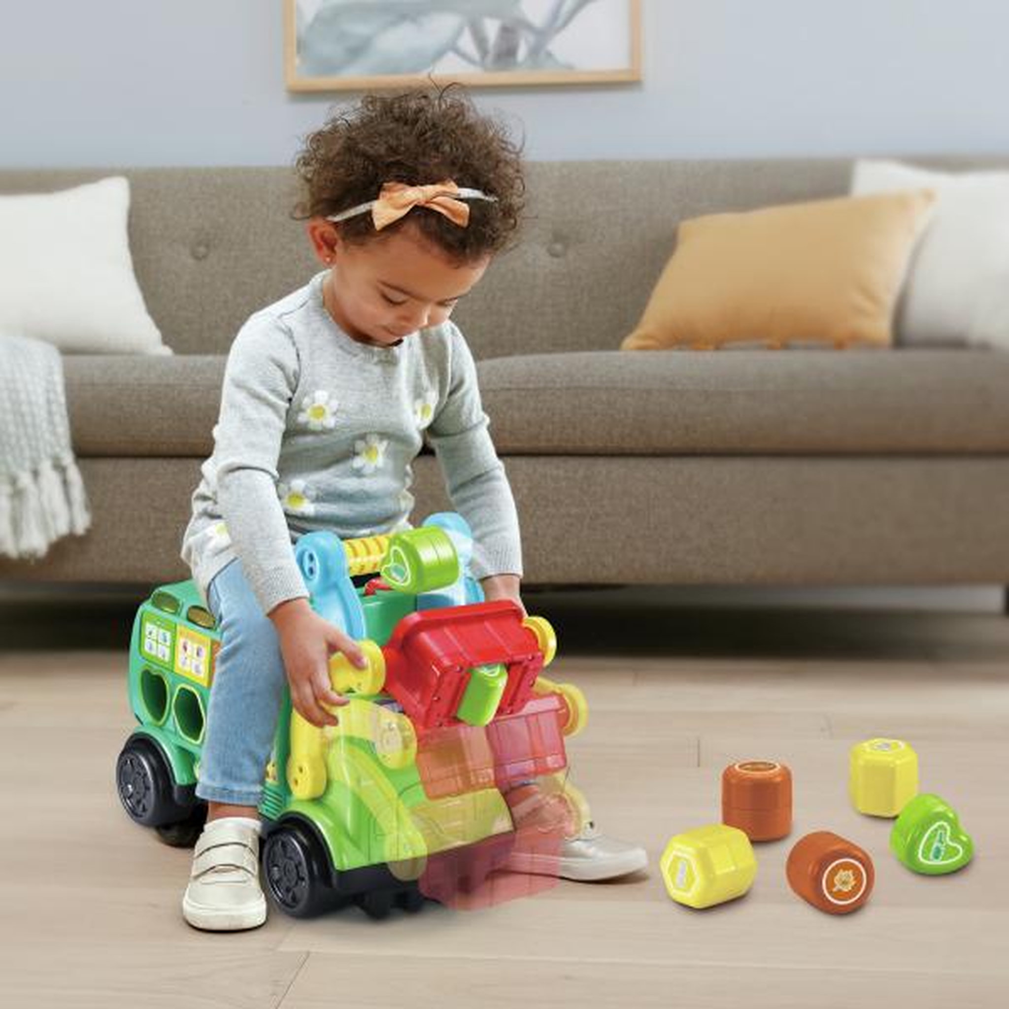 Voir la diapositive 6 : VTECH BABY VTECH BABY - Porteur Maxi Camion Poubelle Recyclo'Formes
