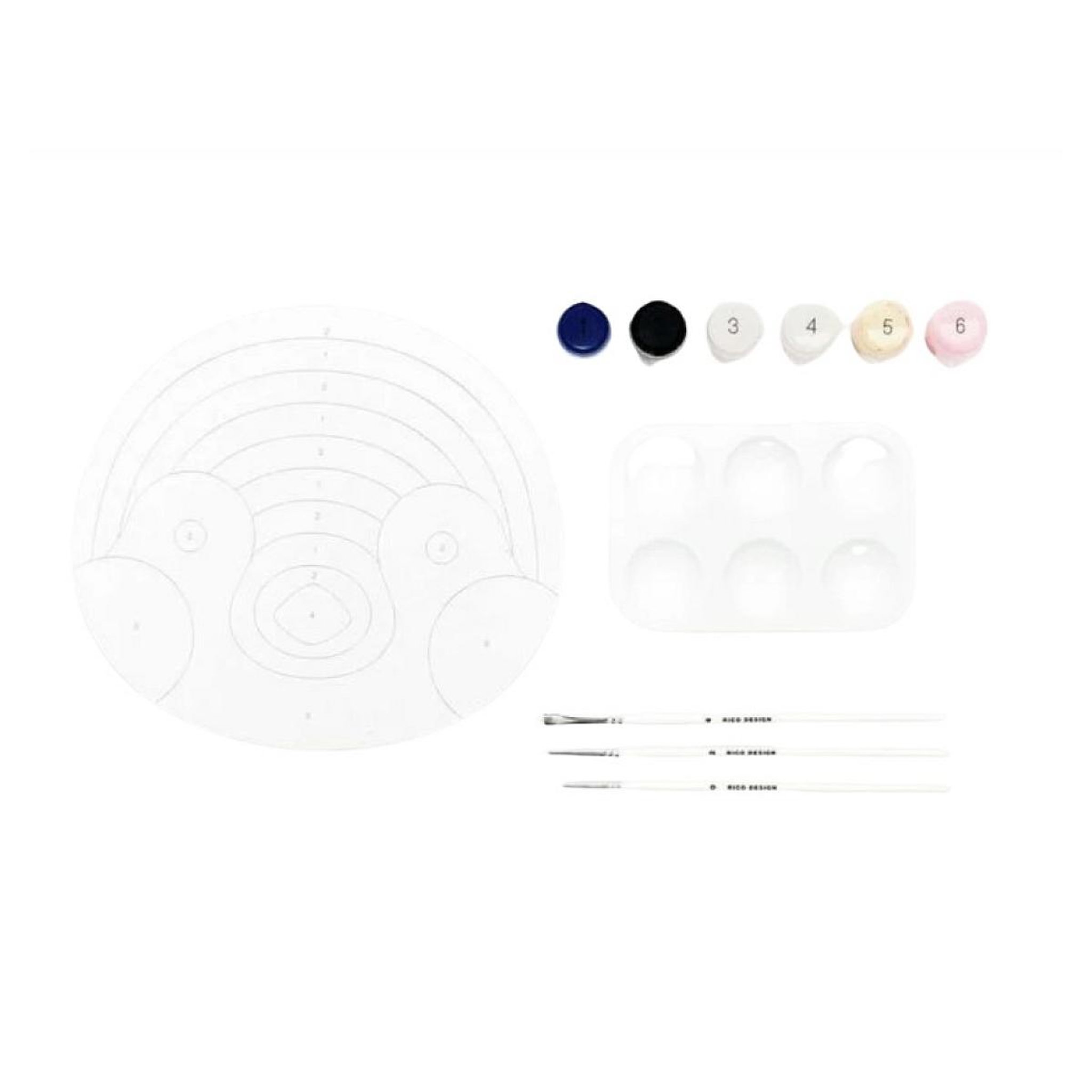 RICO DESIGN Peinture par numeros - Pingouin