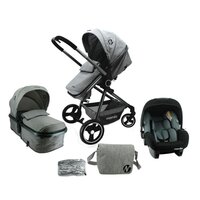 BEBECONFORT Poussette double Teamy, pour enfants d'âges rapprochés, 4  roues, Shadow Block - Cdiscount Puériculture & Eveil bébé