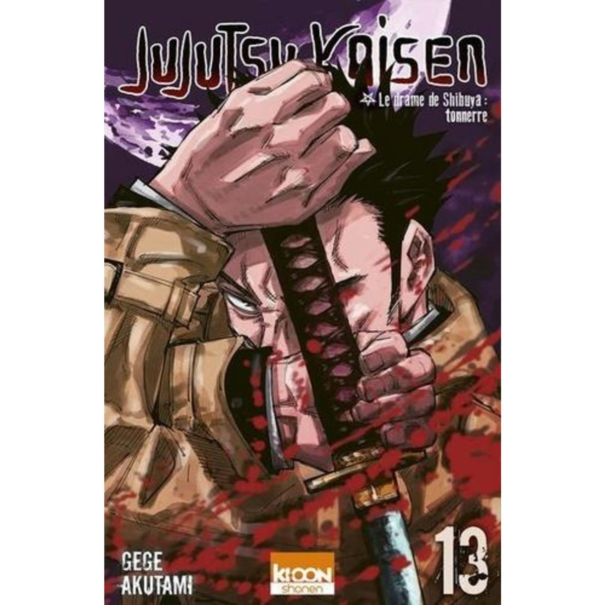 JUJUTSU KAISEN TOME 13 : LE DRAME DE SHIBUYA : TONNERRE, Akutami Gege
