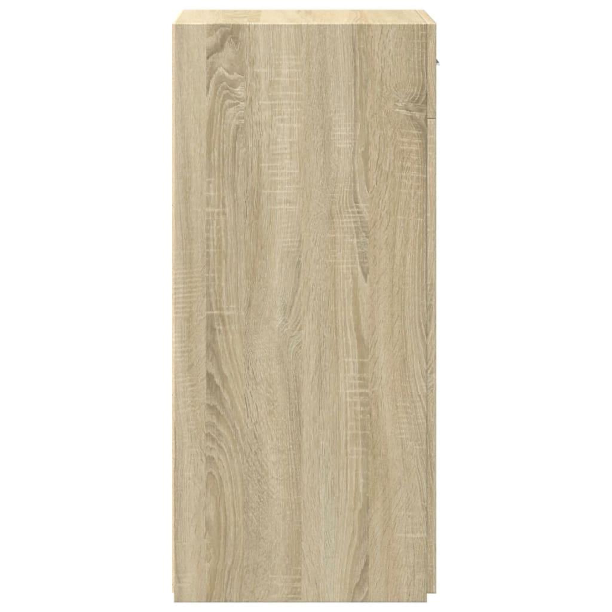 Voir la diapositive 5 : VIDAXL Buffet chene sonoma 45x42,5x93 cm bois d'ingenierie