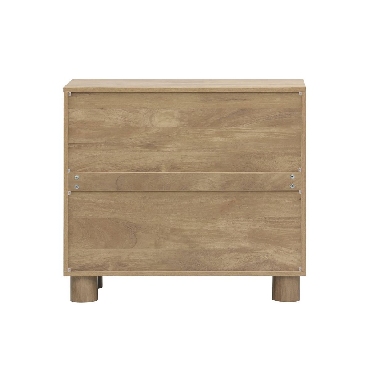 SWEEEK Buffet exotique effet bois de manguier 2 portes 80cm Pondi