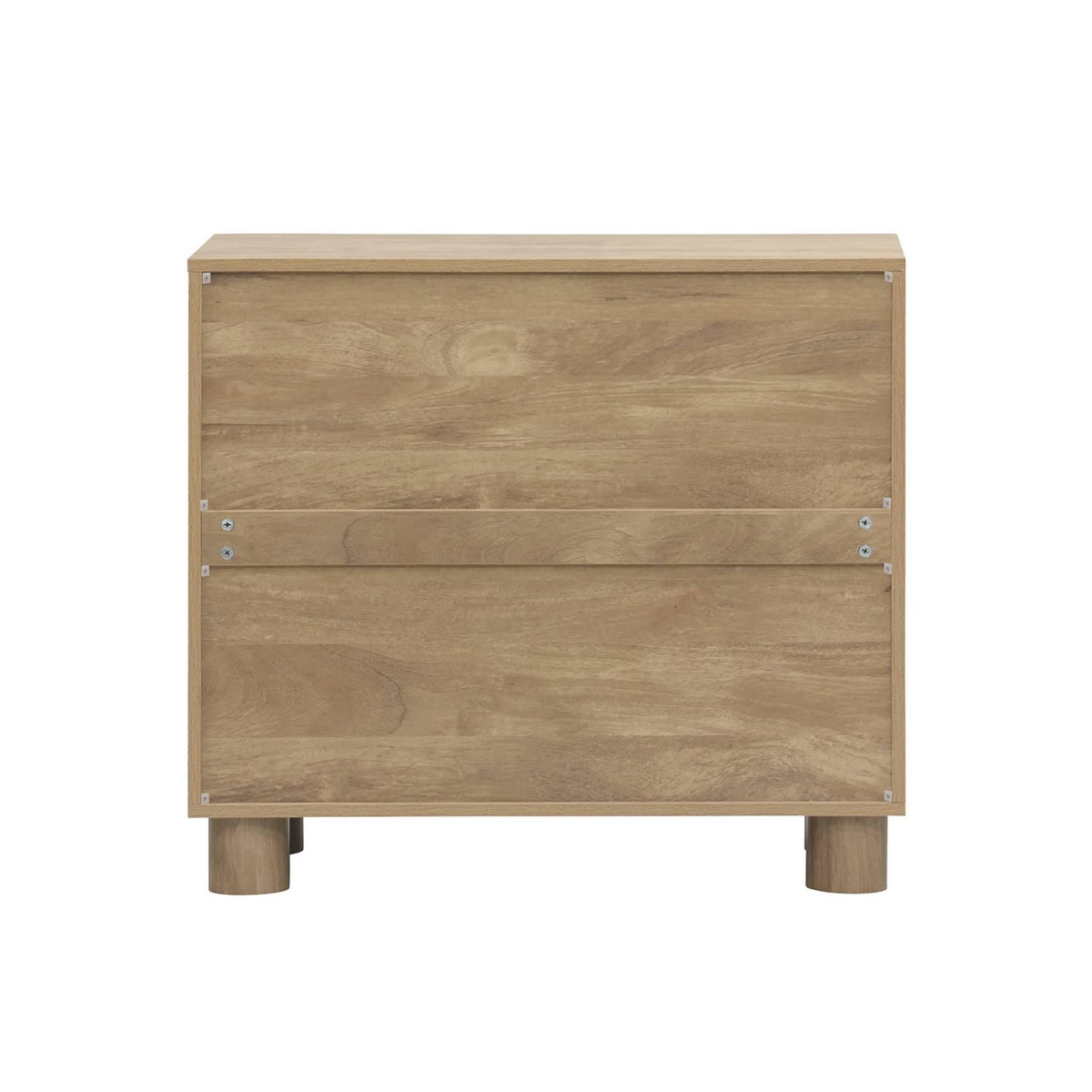 SWEEEK Buffet exotique effet bois de manguier 2 portes 80cm Pondi