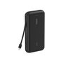 Voir la diapositive 2 : Belkin Batterie externe 20000 mAh avec cable USB-C intégre noir