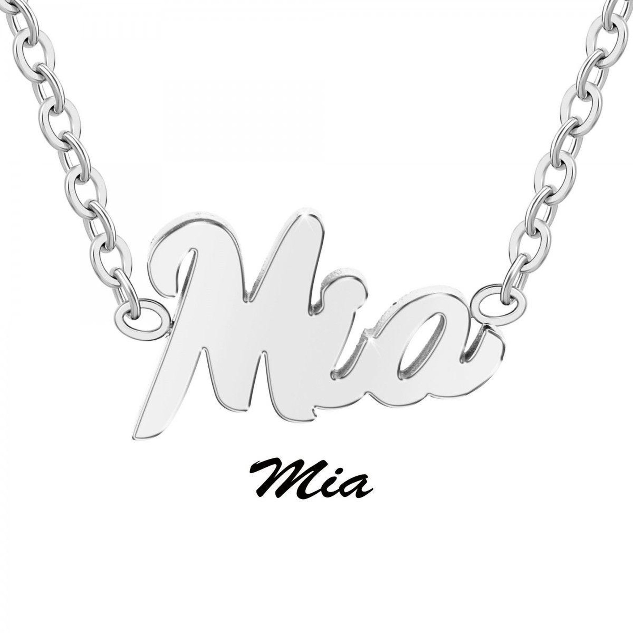 Voir la diapositive 3 : SC CRYSTAL Mia - Collier prénom