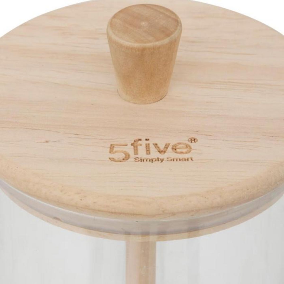 FIVE Pot à Miel en Verre & Cuillère  Hermet  0,4L Transparent