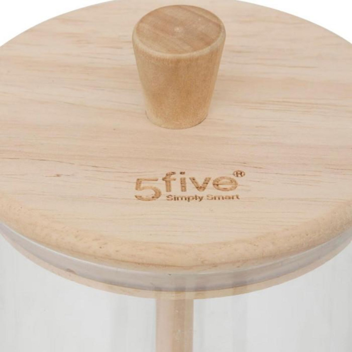 FIVE Pot à Miel en Verre & Cuillère  Hermet  0,4L Transparent