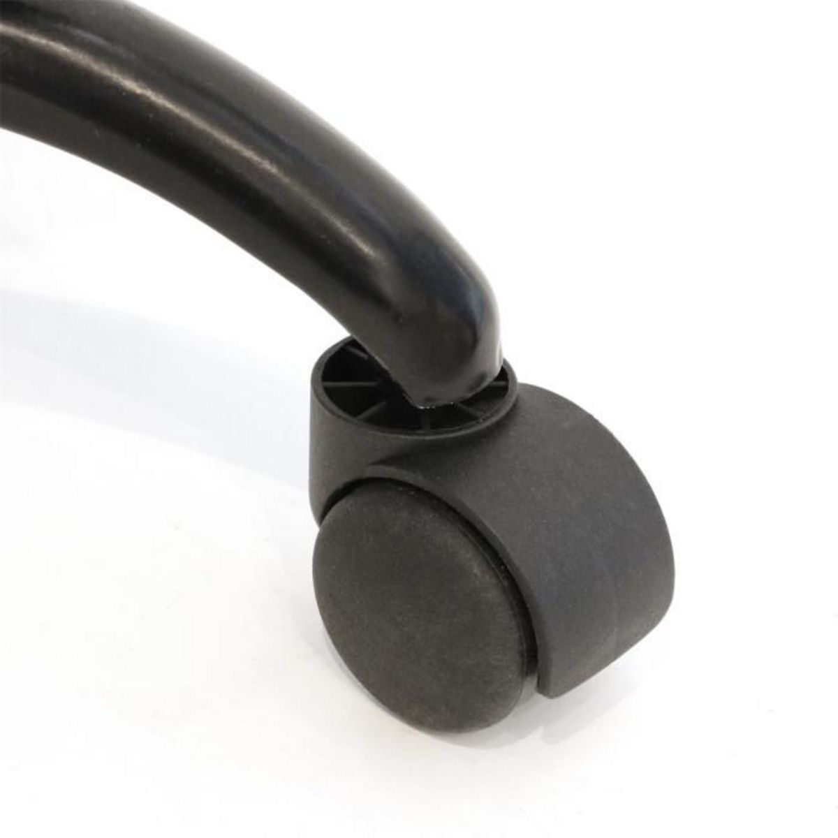 Paris Prix Lot de 2 Chaises à Roulettes  Kiruna  92cm Noir