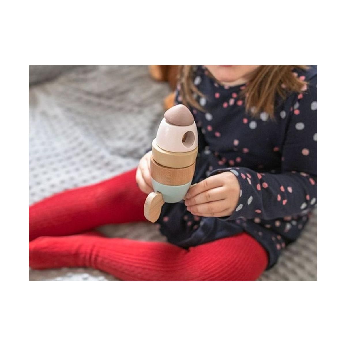 ELINELI Coffret 3 en 1 de jeux d'équilibre en bois