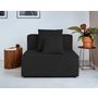 Voir la diapositive 2 : LISA DESIGN Colombine - module d'assise sans accoudoirs - en velours côtelé