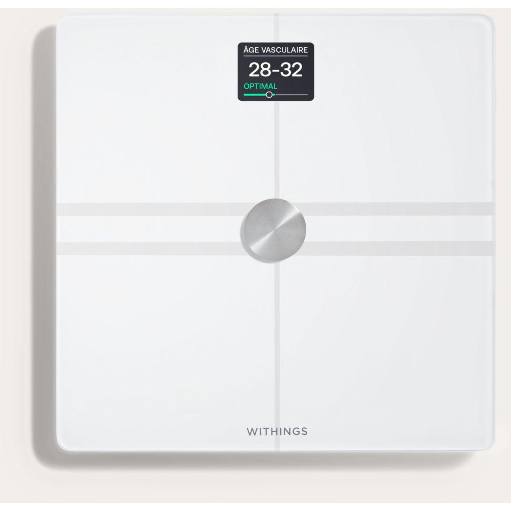 WITHINGS Pèse personne connecté body comp blanc