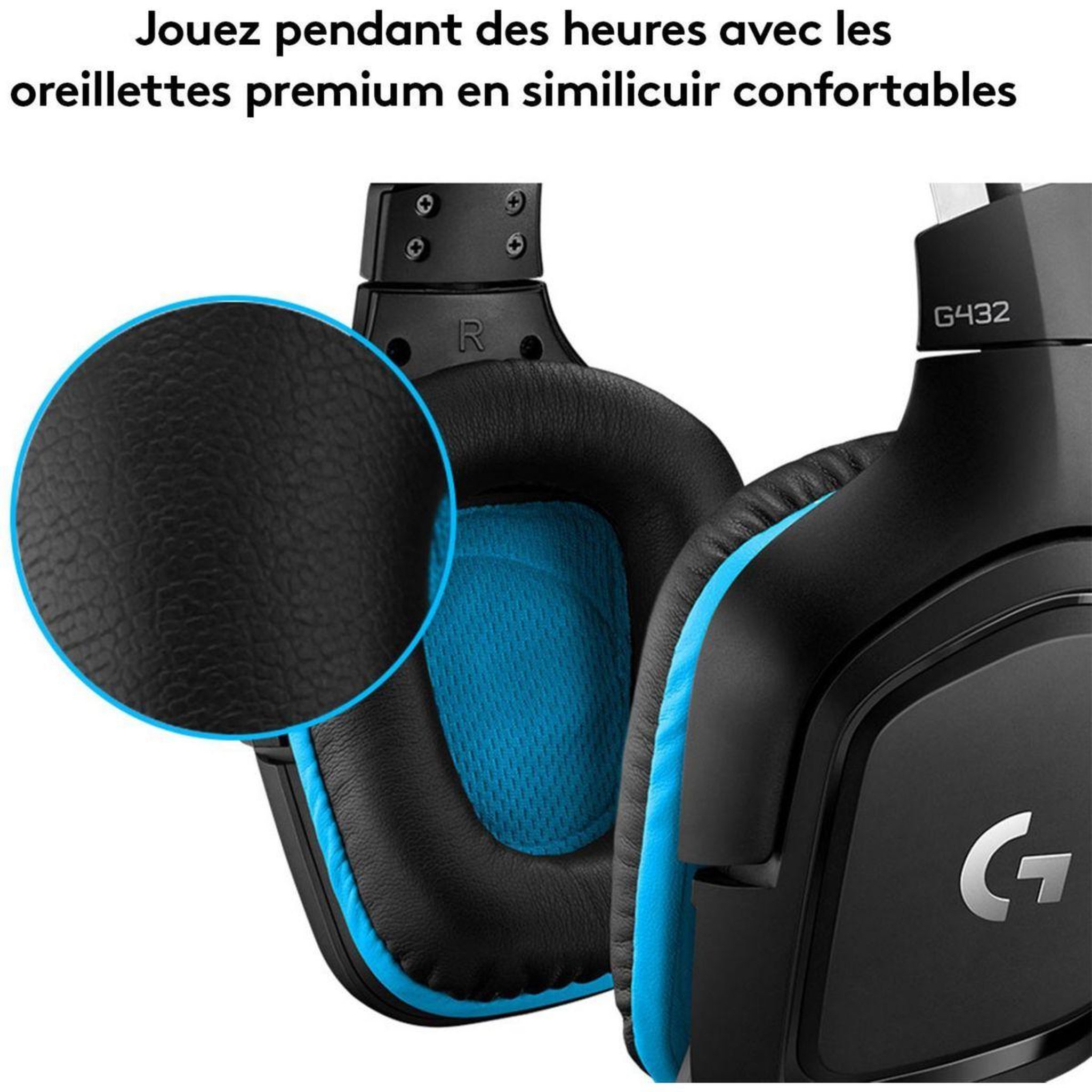 Voir la diapositive 5 : Logitech Casque gamer G432