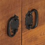 Voir la diapositive 5 : VIDAXL Meuble TV 120x30x40 cm Bois massif de manguier