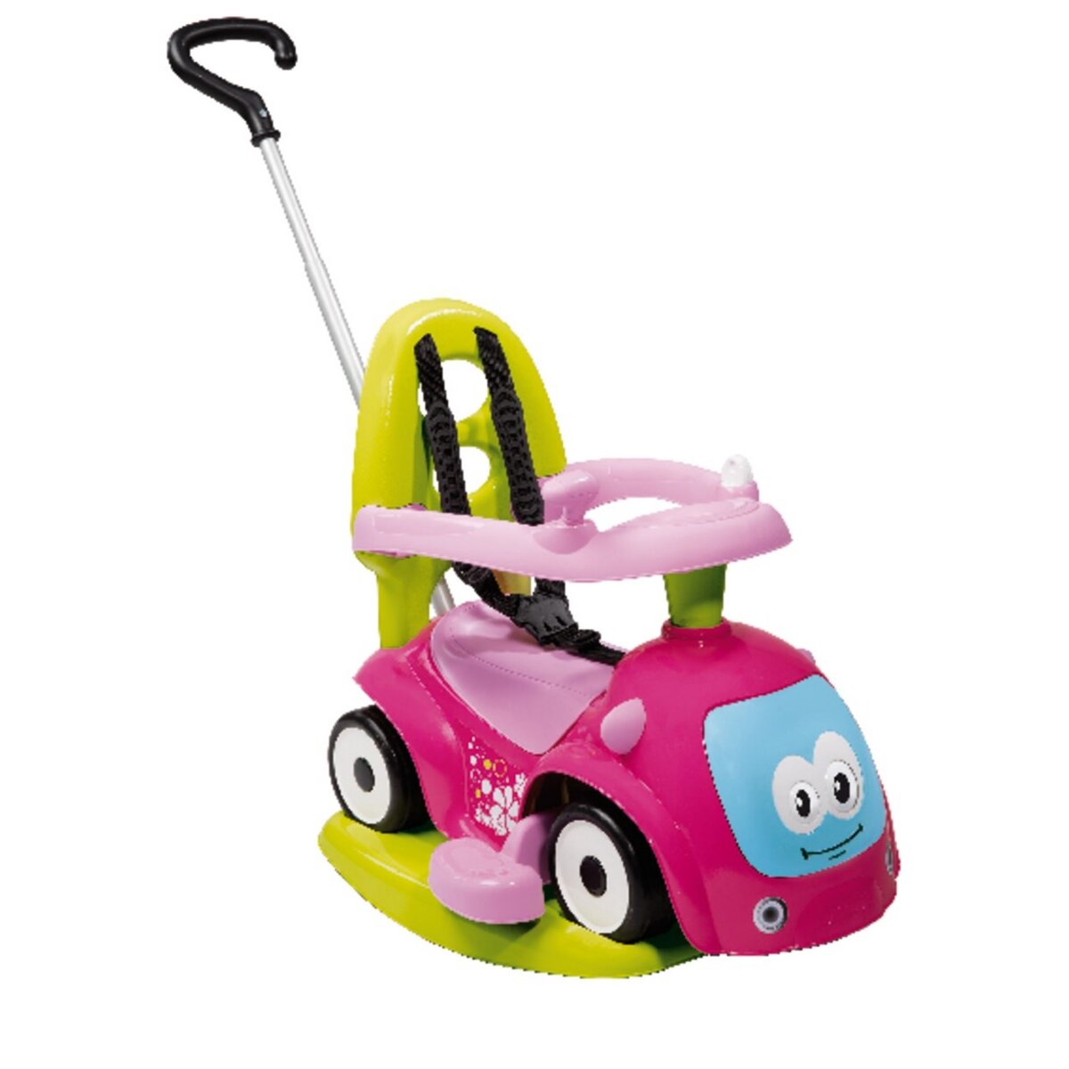 Porteur auto balade 2025 fille smoby