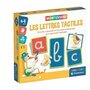 Voir la diapositive 1 : CLEMENTONI Montessori - Clementoni - Les lettres tactiles - Jeu éducatif pour apprendre l'alphabet - 26 cartes lettres rugeuses - Dés 3 a