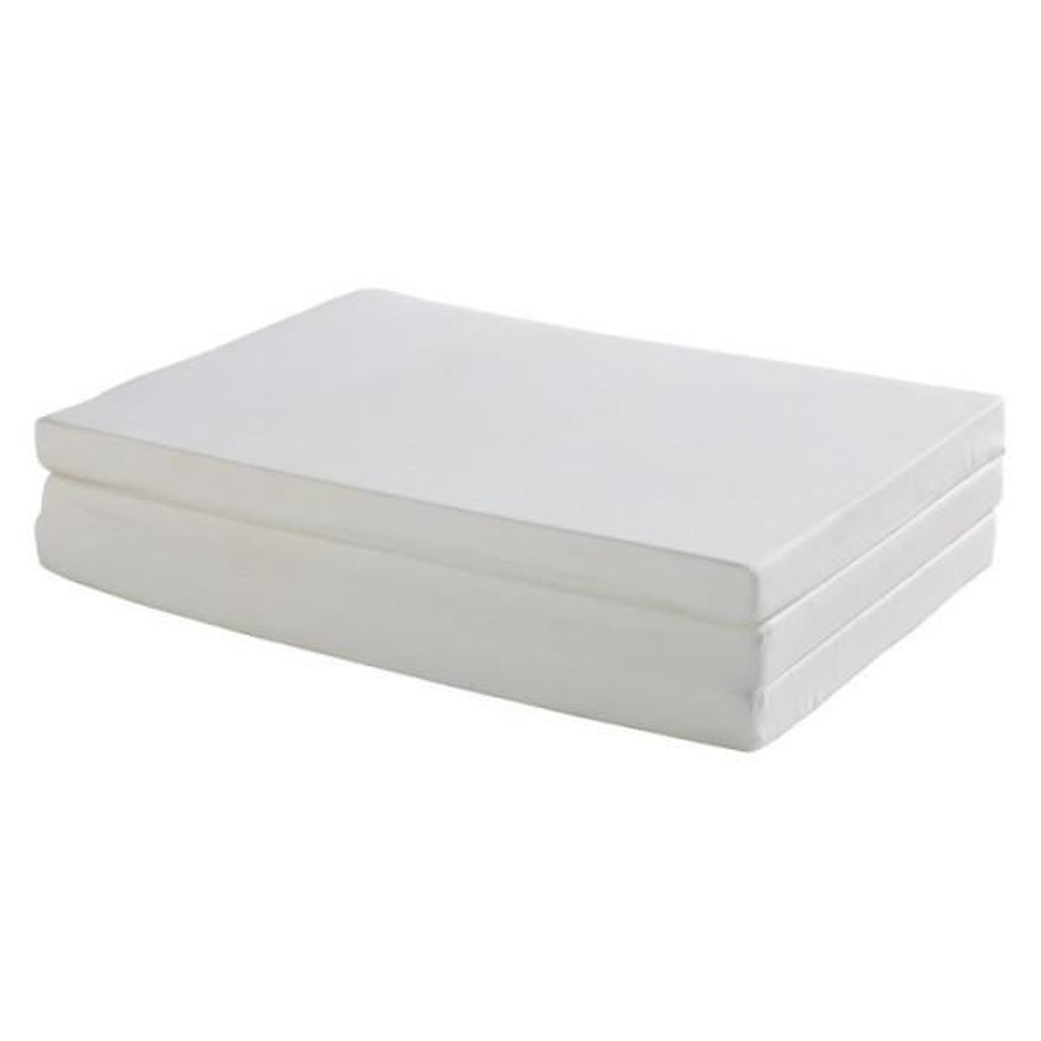 Voir la diapositive 2 : P'TIT LIT Matelas de Voyage Bébé - Pliant - 60x120x4 cm - Pliable : Idéal pour couchage d'appoint - Déhoussable