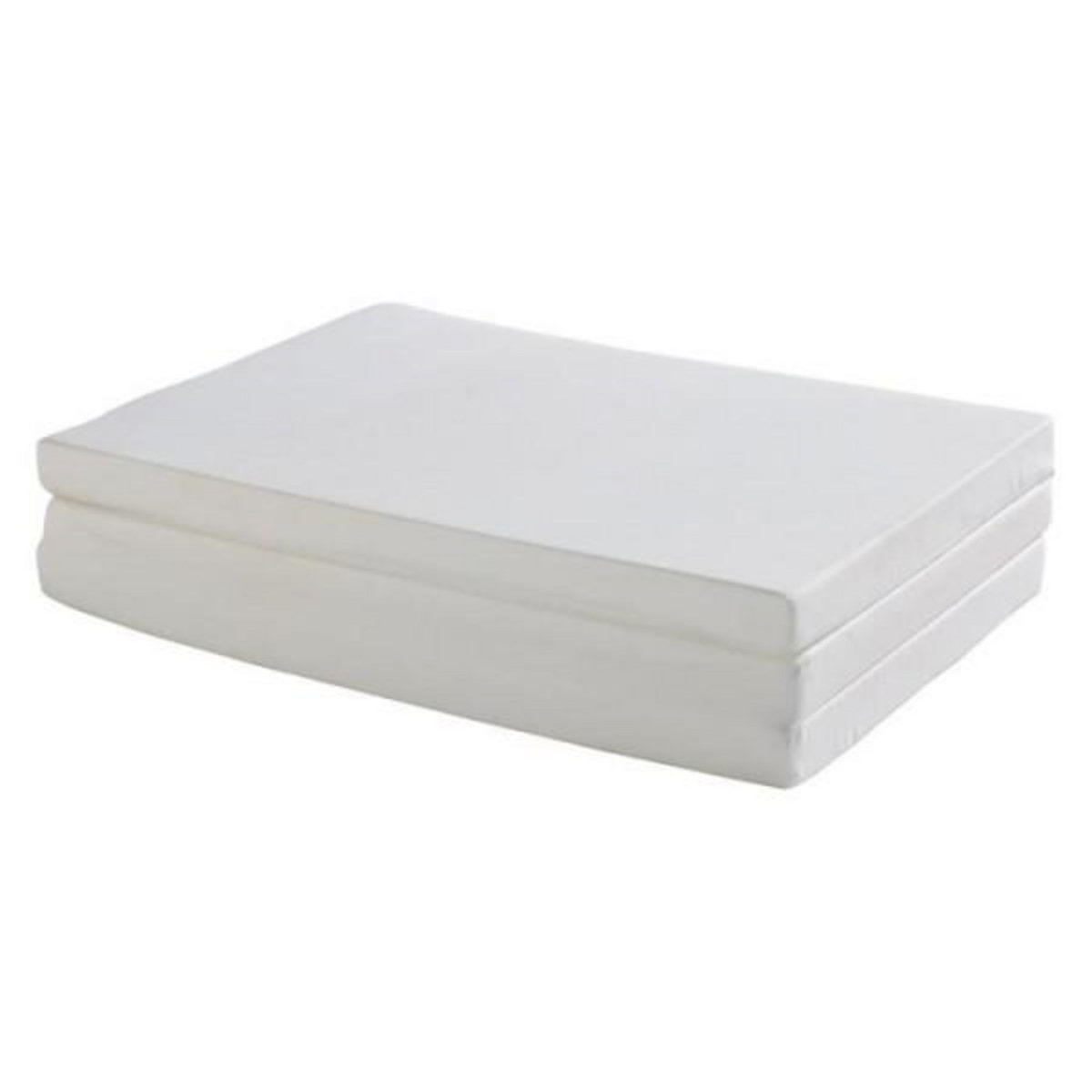 P'TIT LIT Matelas de Voyage Bébé - Pliant - 60x120x4 cm - Pliable : Idéal pour couchage d'appoint - Déhoussable