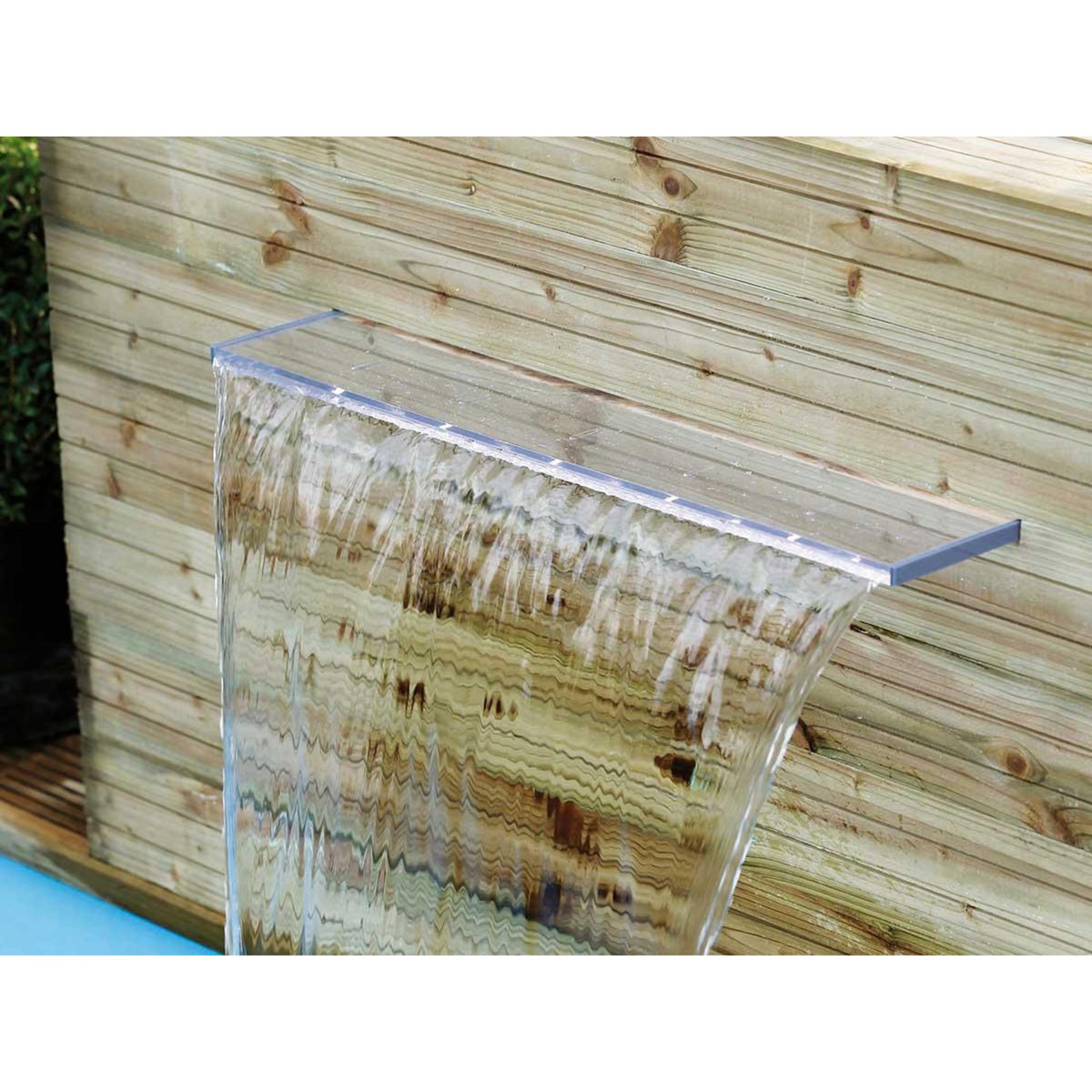 Ubbink Cascade de piscine Niagara 35 LED transparente 60 cm - Ubbink