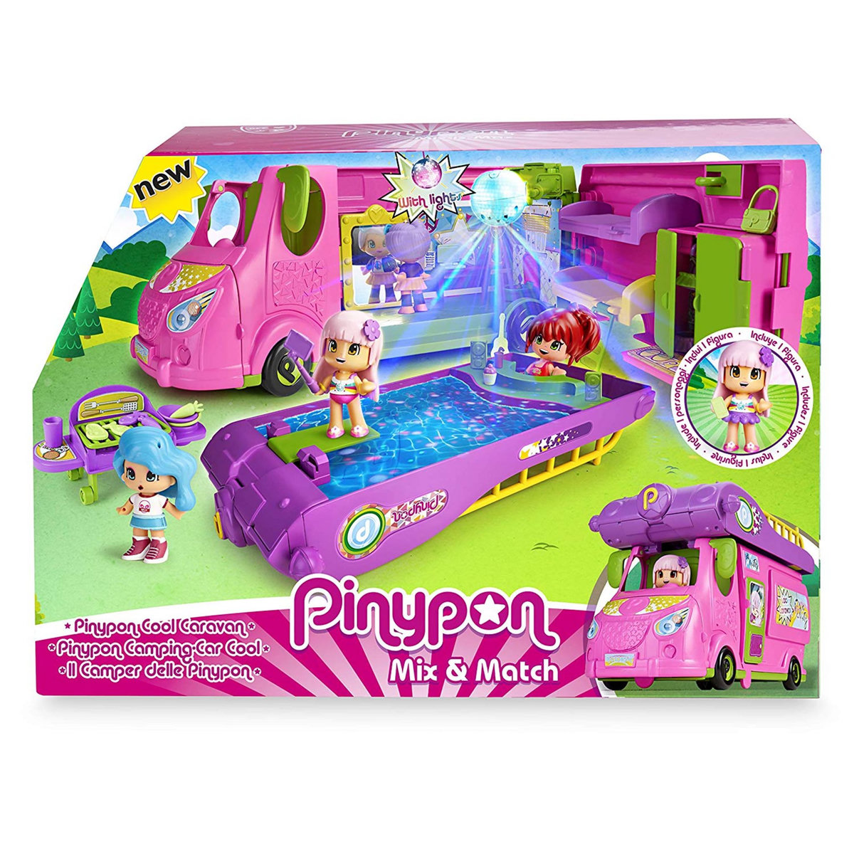 FAMOSA Pinypon - Camping car cool