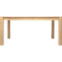 Voir la diapositive 2 : ATMOSPHERA Table de Repas Design  Arty  160cm Naturel