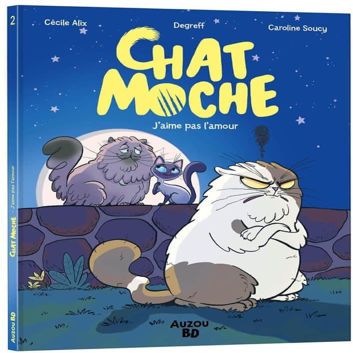 CHAT MOCHE TOME 2 : L'AMOUR, C'EST NUL !, Alix Cécile