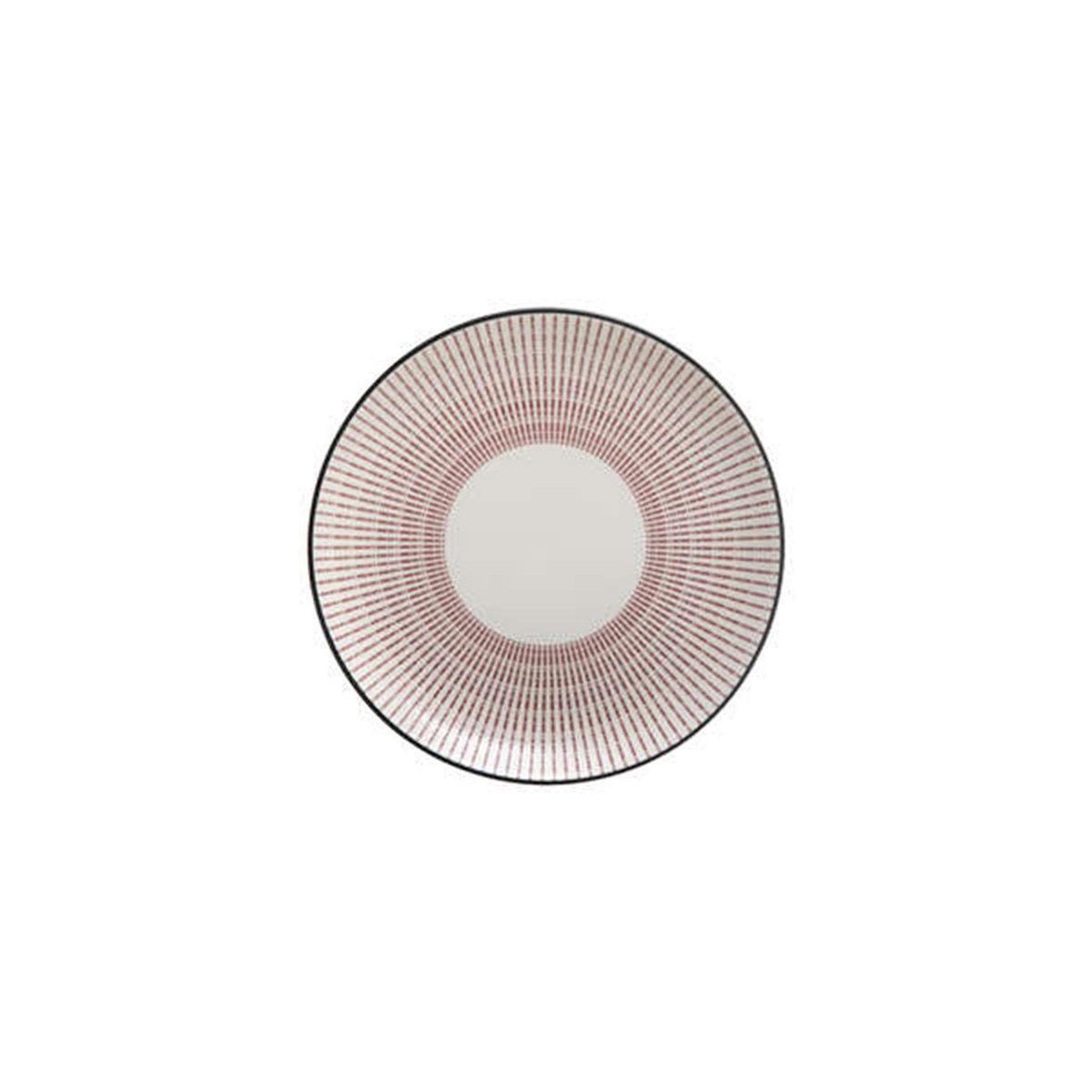 Voir la diapositive 4 : SECRET DE GOURMET Service de Table 18 Pièces  Lunis  27cm Rouge