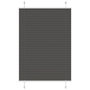 Voir la diapositive 1 : VIDAXL Store plisse noir 90x150 cm largeur du tissu 89,4 cm polyester