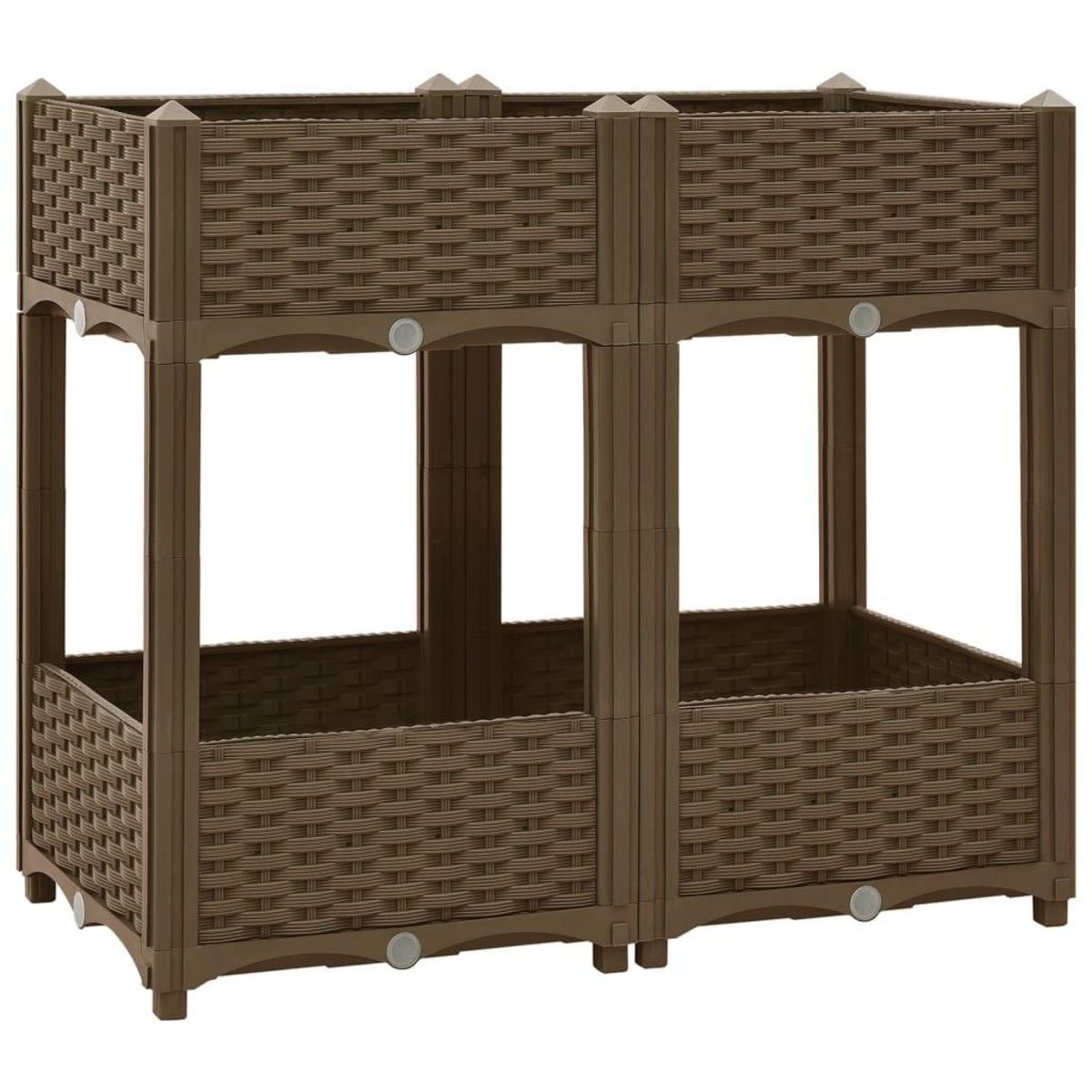 VIDAXL Lit sureleve 80x40x71 cm Polypropylene