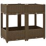 Voir la diapositive 2 : VIDAXL Lit sureleve 80x40x71 cm Polypropylene