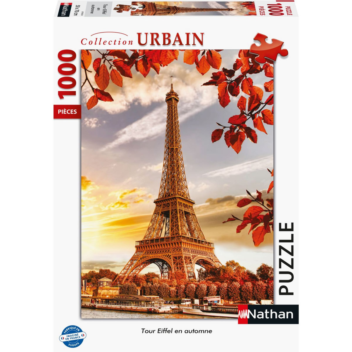 RAVENSBURGER Puzzles 1000 pièces Nathan Collection