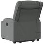 Voir la diapositive 5 : VIDAXL Fauteuil inclinable de massage electrique Gris fonce Tissu
