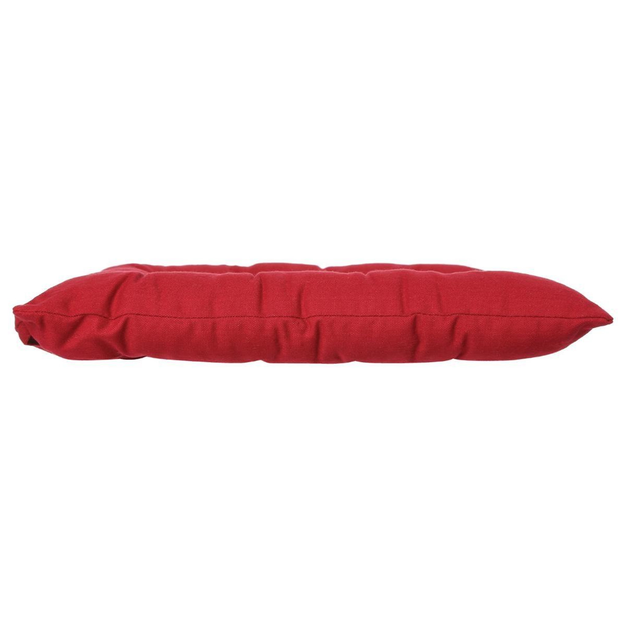 Voir la diapositive 3 : ATMOSPHERA Galette de chaise - 38 x 38 cm - rouge