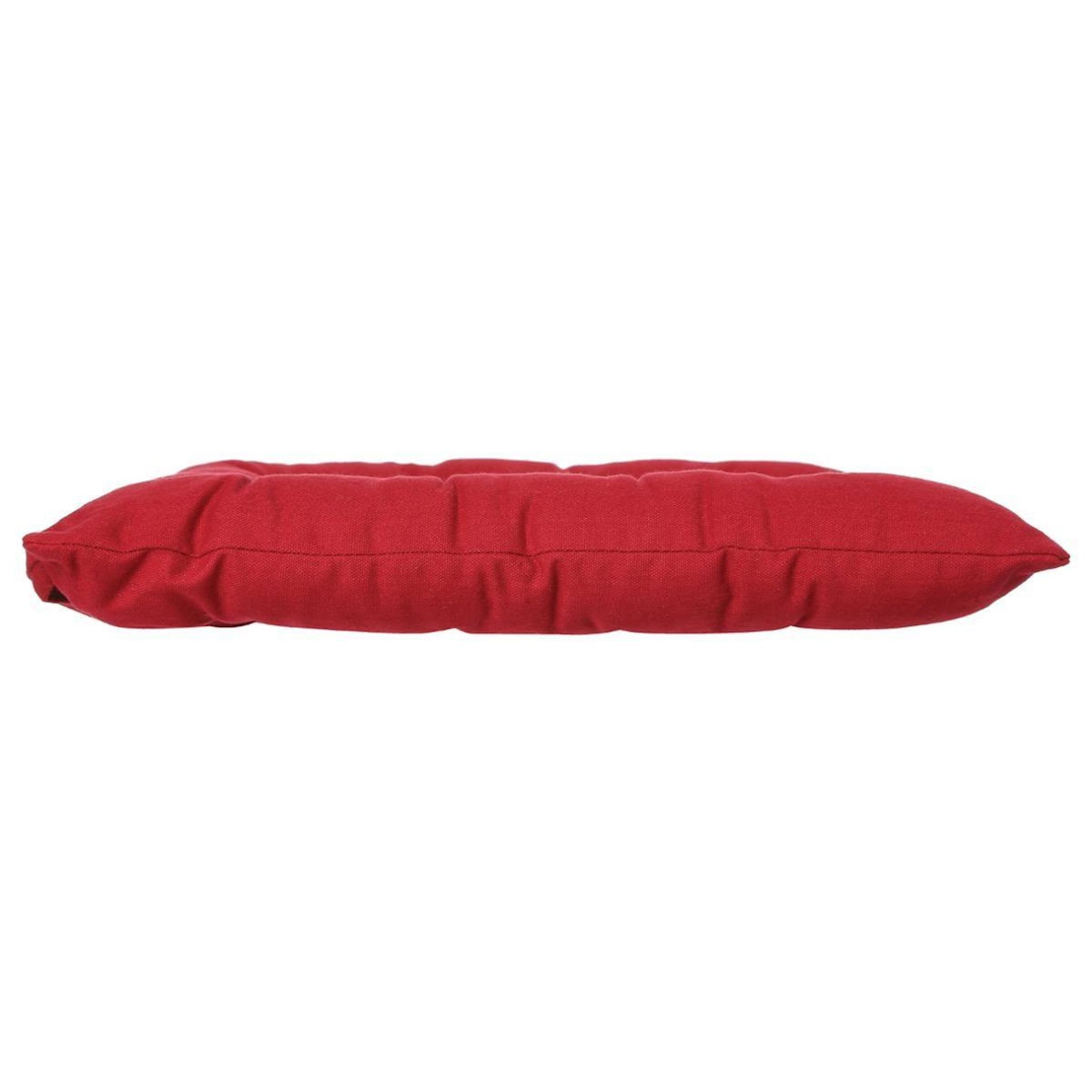 ATMOSPHERA Galette de chaise - 38 x 38 cm - Rouge