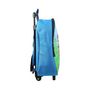 Voir la diapositive 3 : Bagtrotter BAGTROTTER Sac à dos à roulettes 31 cm maternelle Super Mario Bleu