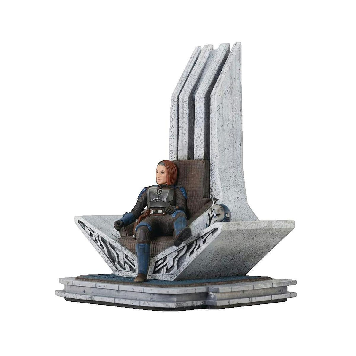 Figurine Select Premier Collection Bo-Katan Kryze Gris