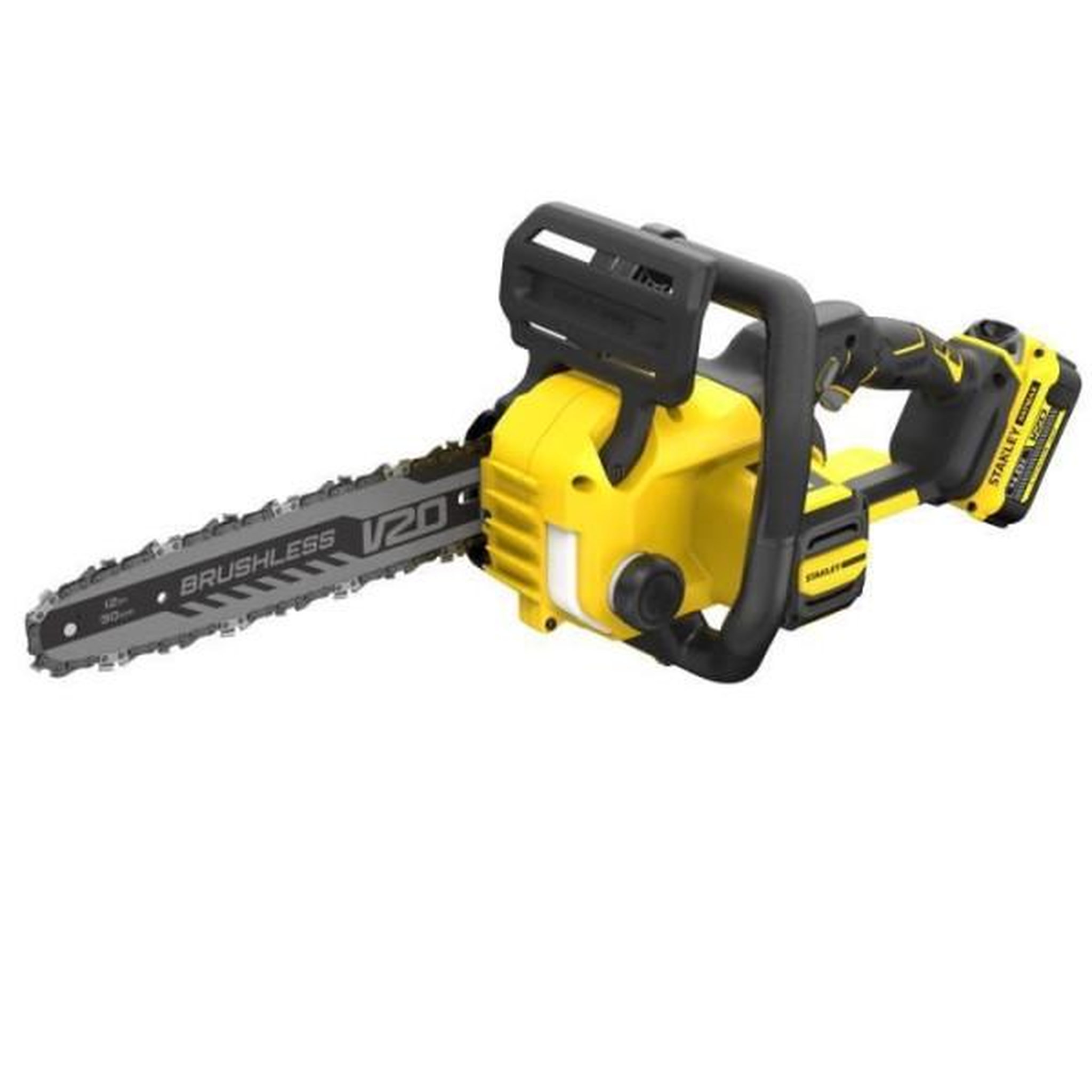 STANLEY FATMAX STANLEY FATMAX - TRONCONNEUSE 18V BRUSHLESS 33CM - Fourni avec une chaine, un chargeur et une batterie 4AH