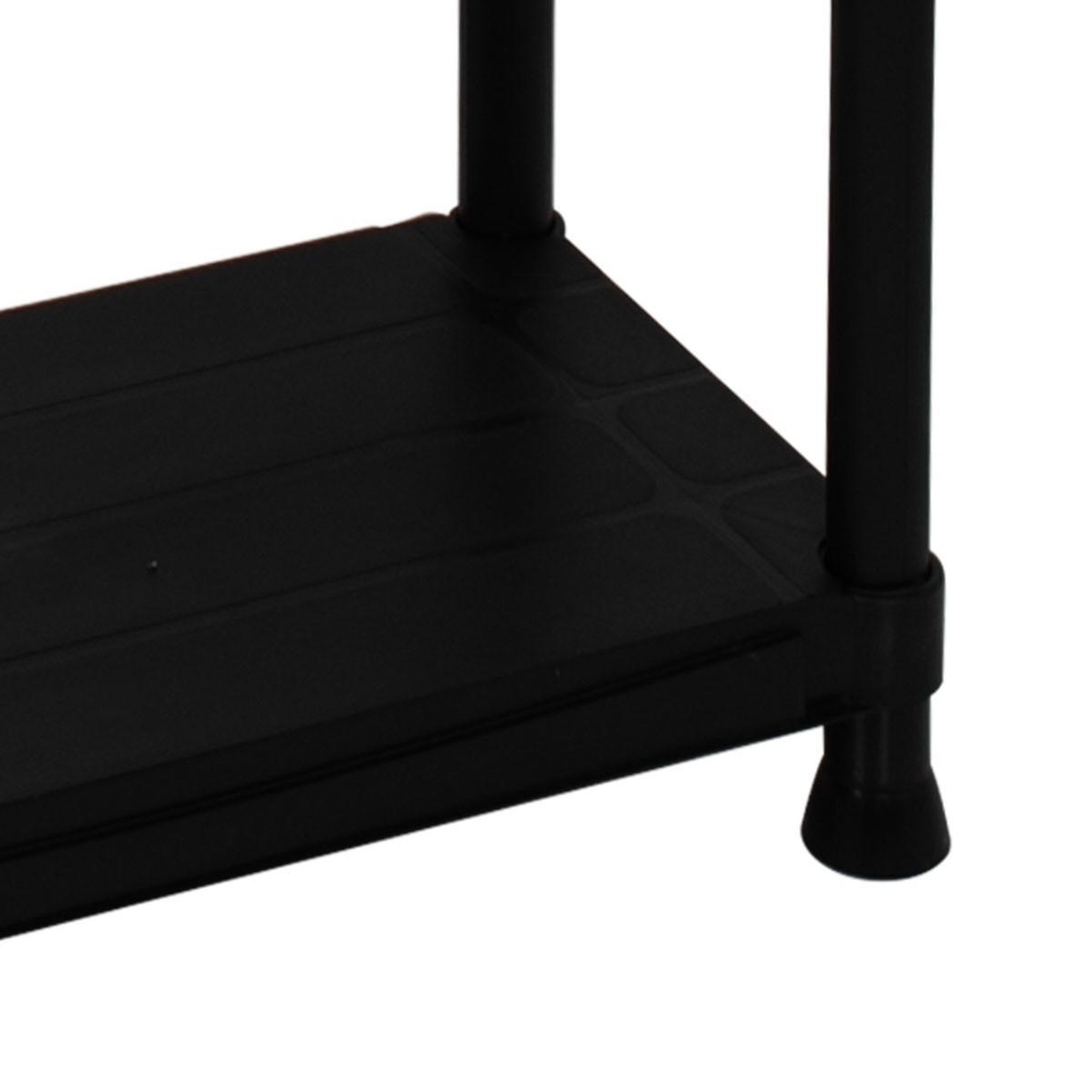 Voir la diapositive 2 : iTools Etagère résine noire 5 tablettes l61xp31xh172 cm charge 30kg par tablette itools