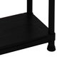 Voir la diapositive 2 : iTools Etagère plastique 5 tablettes L61xP31xH172 cm NOIRE Charge 150kg ITOOLS