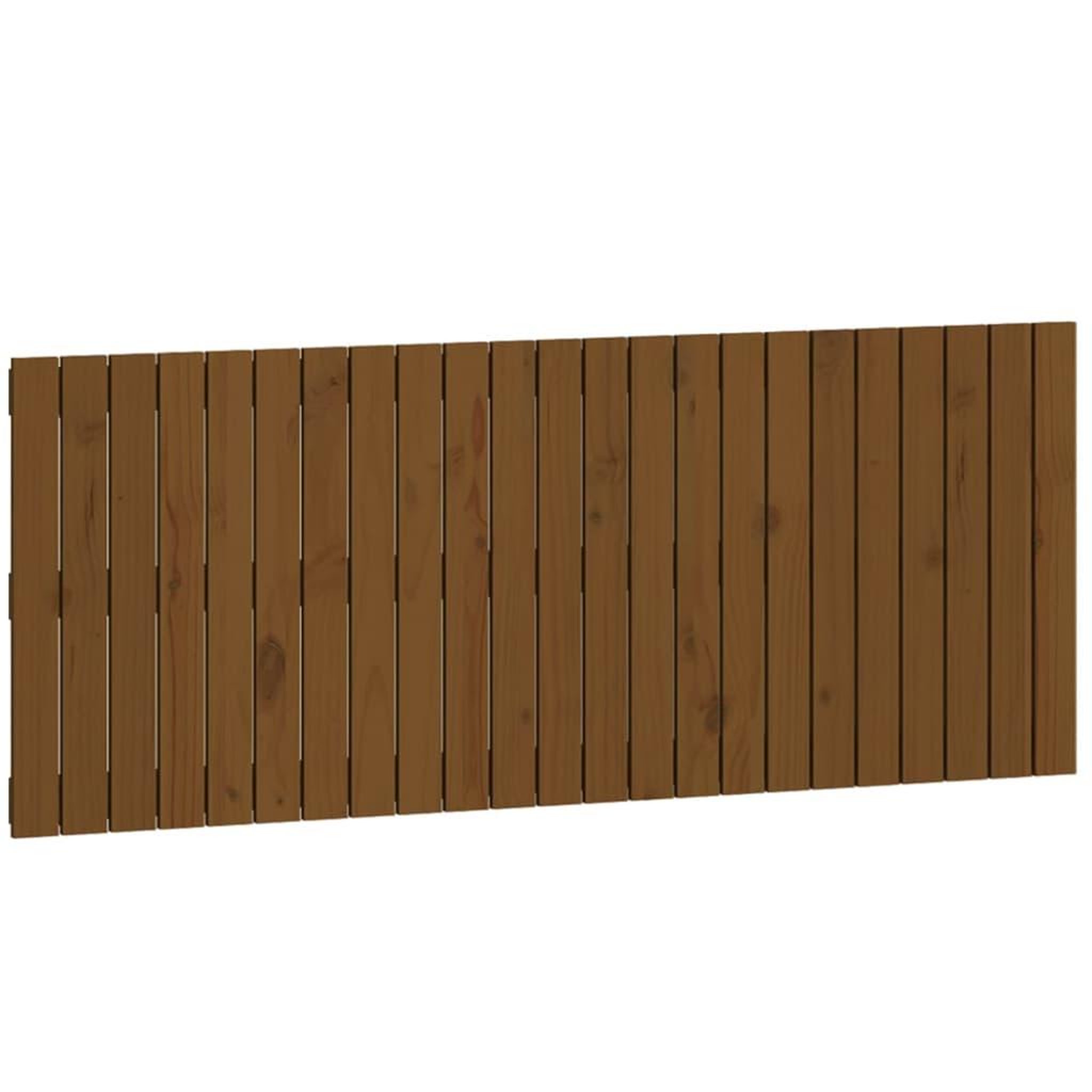 Voir la diapositive 2 : VIDAXL Tete de lit murale Marron miel 147x3x60 cm Bois massif de pin