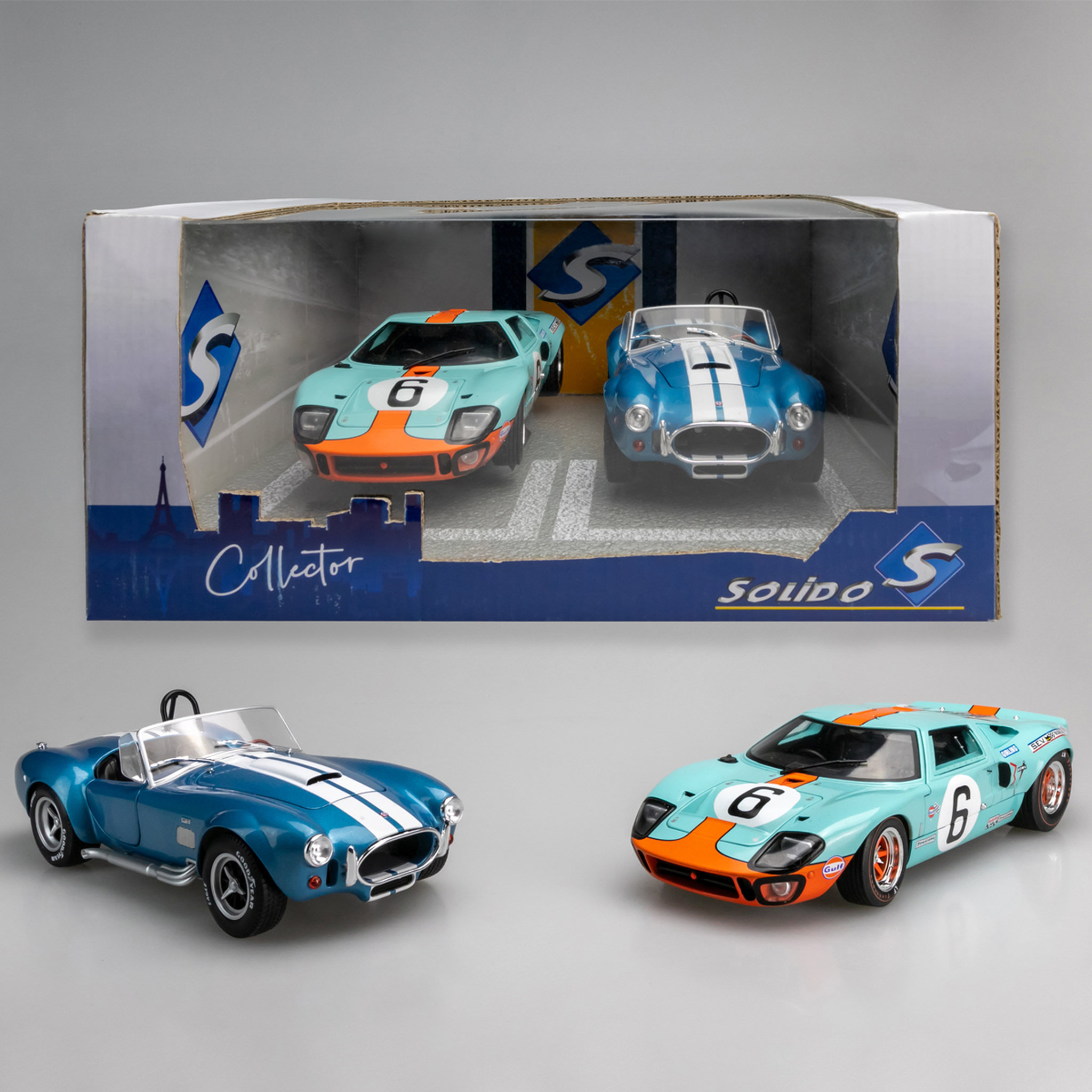 Z MODELS DISTRIBUTION Pack Ford GT40 MK2 Le Mans